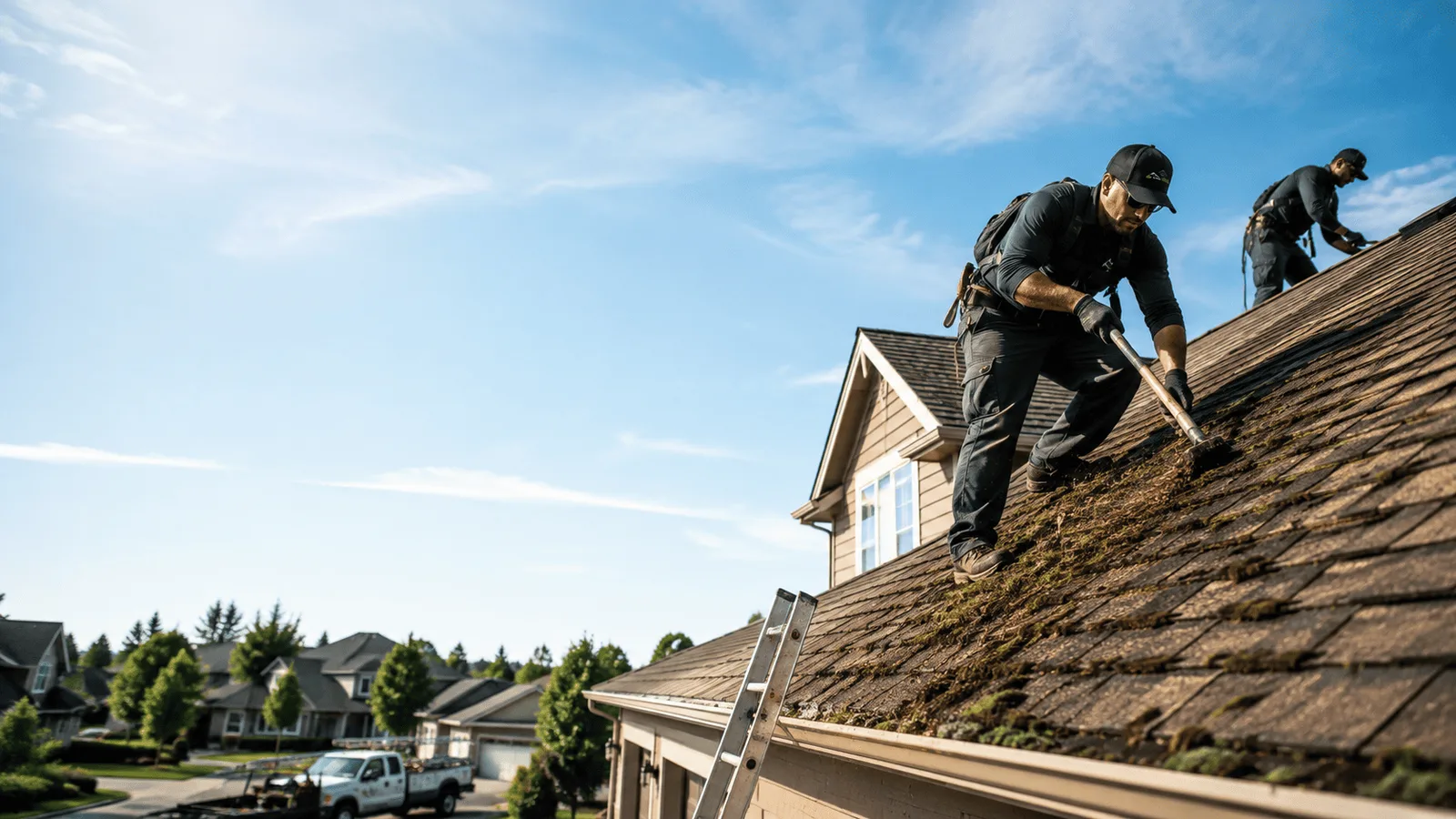 Roof Moss Removal in Highspire, PA near me